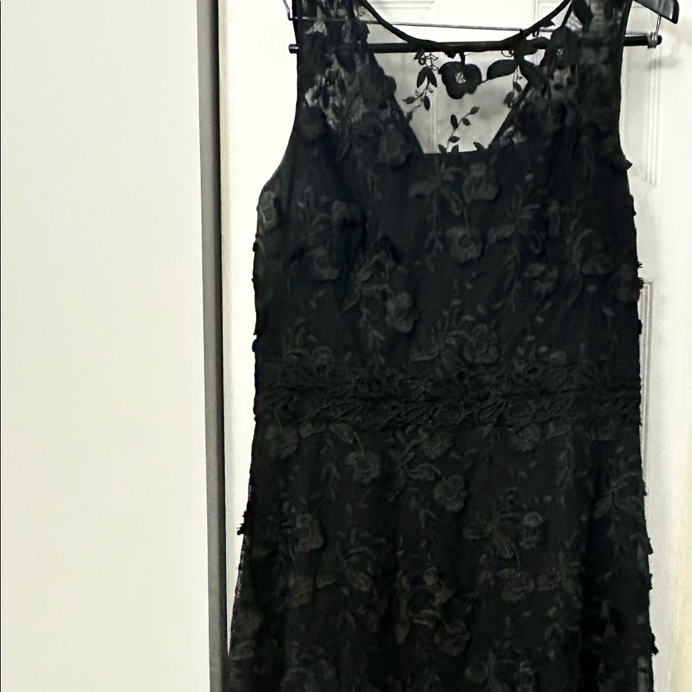 Black cocktail dress